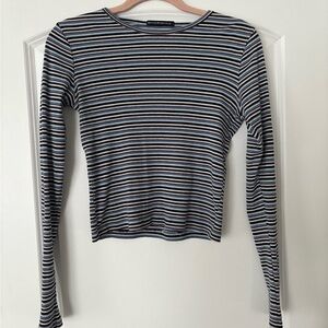 Brandy Melville Striped Long Sleeve Tee